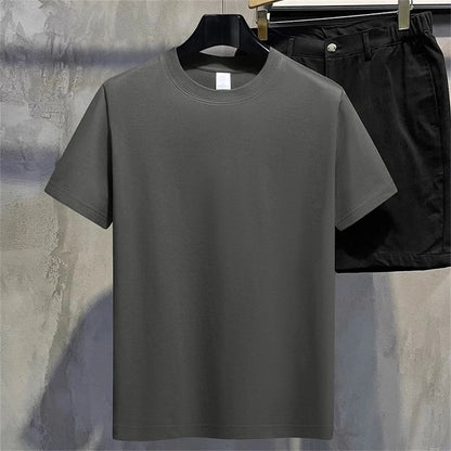 T-shirt Unisexe d’Été en Coton – Col Rond Uni🚚 Livraison rapide en 8 à 12 jours ouvrés depuis la France FelizShop