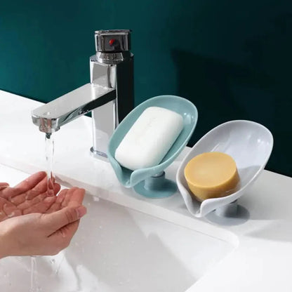 Porte-Savon Feuille avec Drain – Support Ventouse Éponge & Savon | Égouttoir Design pour Salle de Bain ou Cuisine
.Livraison rapide et sécurisée FelizShop