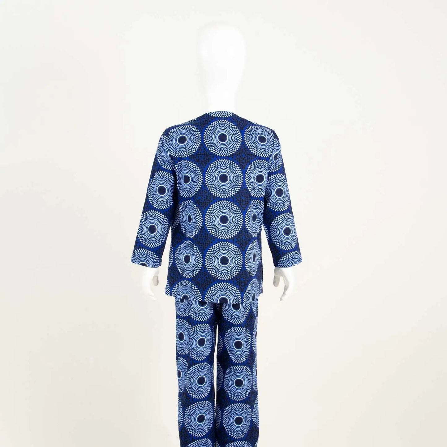 Ensemble Africain Garçon 2 Pièces – Chemise & Pantalon FelizShop