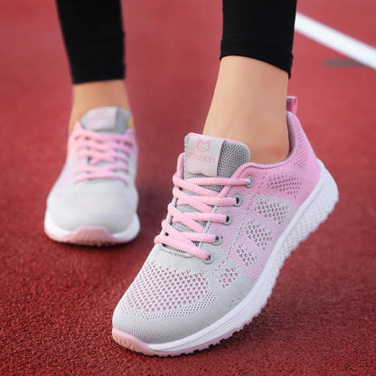 Baskets Femme 2024 – Sneakers à Semelle Épaisse, Chaussures de Sport Mode pour Printemps/Hiver, Idéales pour Courir ou au Quotidien 🚚 Livraison rapide en 8 à 12 jours ouvrés FelizShop