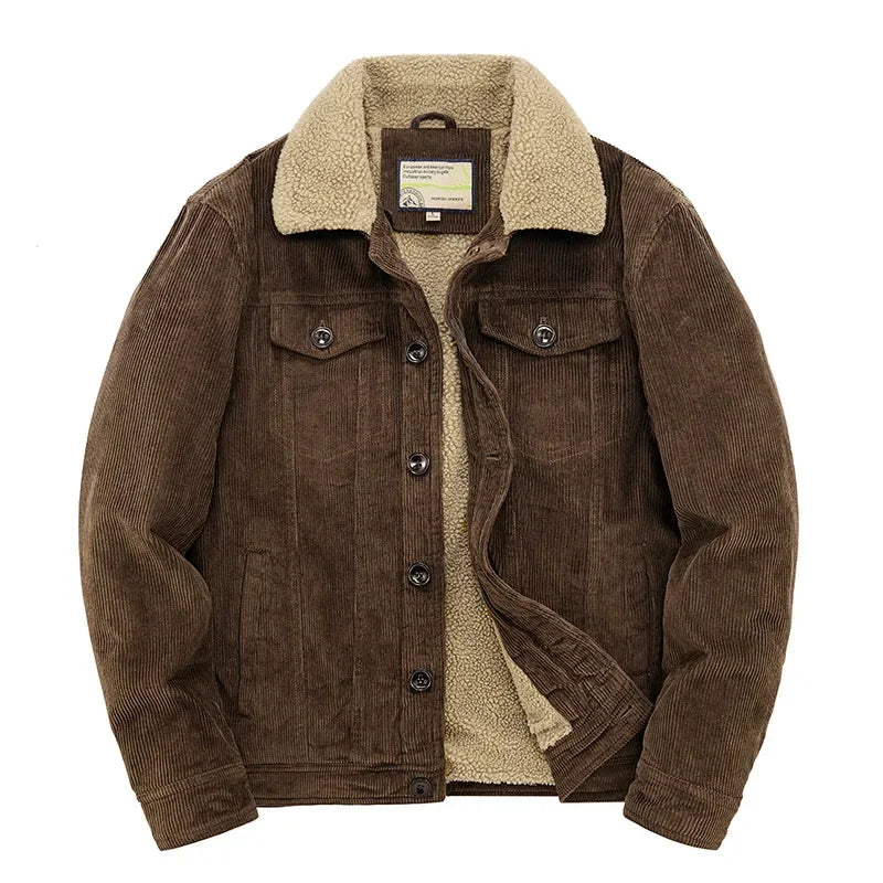 Blouson Homme Hiver – Velours Côtelé, Doublure Polaire & Coupe Décontractée
🚚Livraison rapide gratuite et sécurisée FelizShop