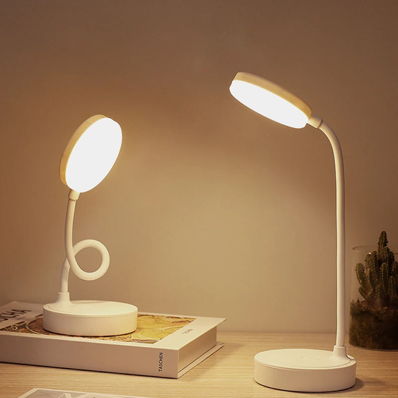 LED Desk Lamp 3 Levels Dimmable USB Rechargeable Battery Powered Portable Touch Table Light Eye Protection For Bedroom Bedside 🚚 Livraison rapide en 8 à 12 jours ouvrés depuis la France FelizShop
