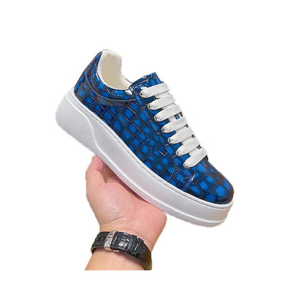 Baskets à plateforme à bout rond — Chaussures plates casual à lacets
🚚 Livraison rapide en 8 à 12 jours ouvrés depuis la France FelizShop