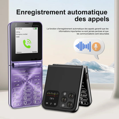 SERVO A70 PRO – Téléphone à Clapet 3G Double SIM avec Radio, Flash & Plus !
🚚Livraison gratuite rapide et sécurisé FR - FelizShop
