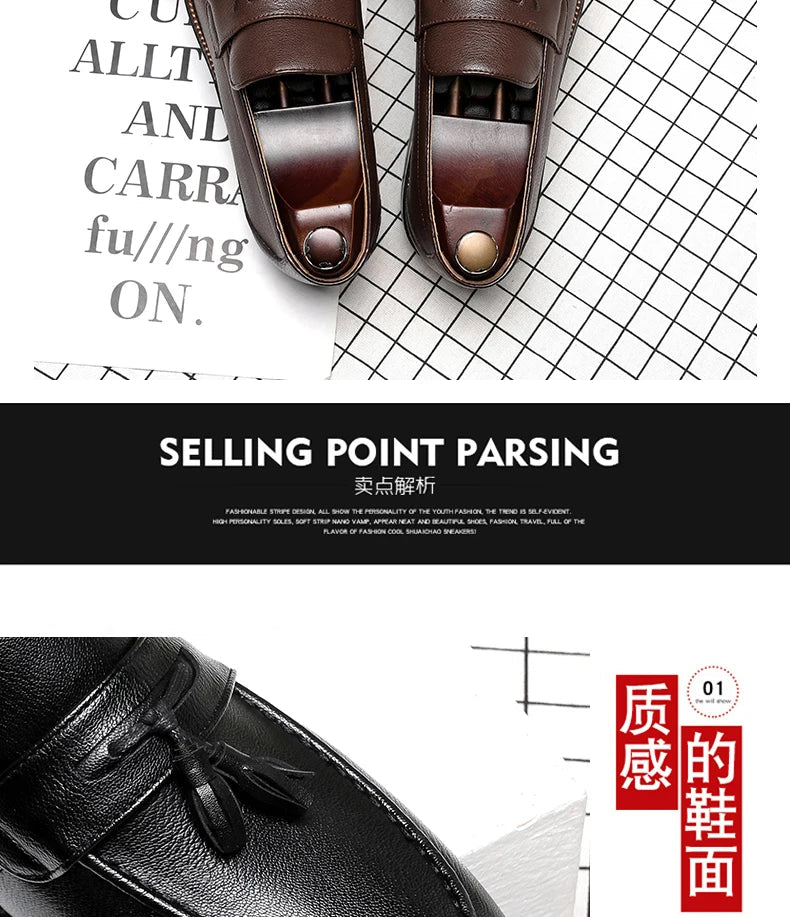Chaussures pour homme en cuir véritable — Oxford de haute qualité — Sneakers outdoor style italien — Noires — Design élégant pour bureau, jogging ou tenue habillée🚚 Livraison rapide FelizShop