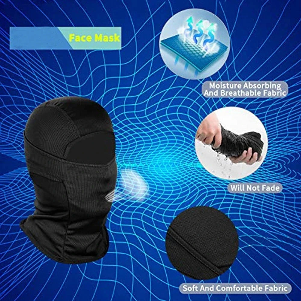 Cagoule Thermique Unisexe – Masque Intégral | Ski, Moto, Randonnée, Froid Intense🚚 Livraison rapide en 8 à 12 jours ouvrés depuis la France FelizShop