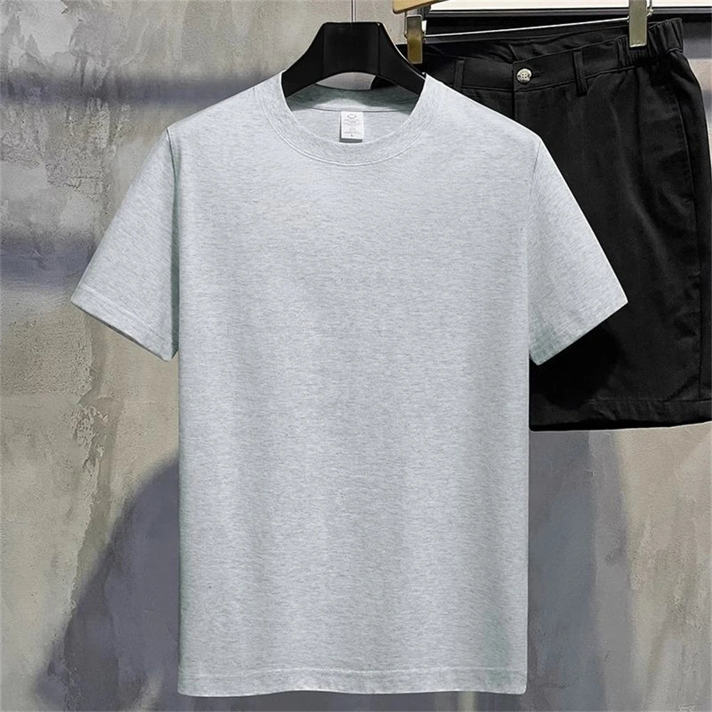 T-shirt Unisexe d’Été en Coton – Col Rond Uni🚚 Livraison rapide en 8 à 12 jours ouvrés depuis la France FelizShop