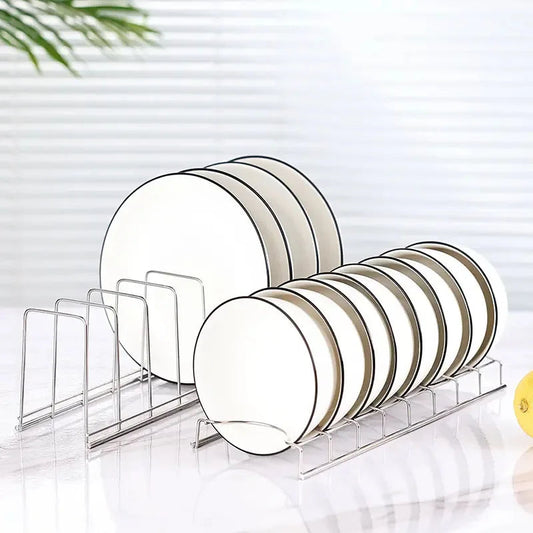 Égouttoir Assiettes Inox – Support de Vaisselle Multifonction | Organisateur Cuisine pour Couvercles, Bols & Ustensiles
Livraison gratuite et rapide partout en France FelizShop