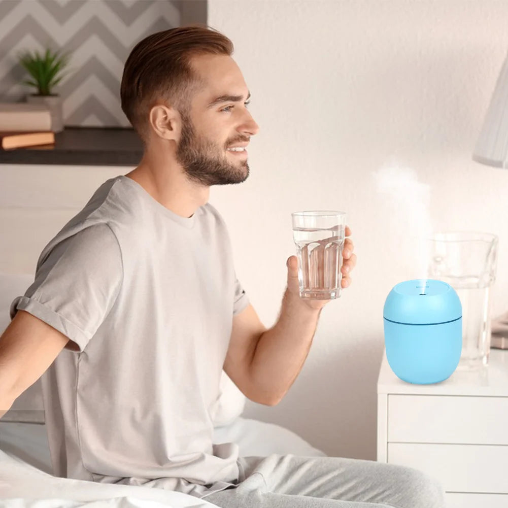 USB Mini Air Humidifier Aroma Essential Oil Diffuser For Home Car Ultrasonic Mute Mist Maker Diffuser with LED Color Lamp 🚚 Livraison rapide en 8 à 12 jours ouvrés depuis la France FelizShop