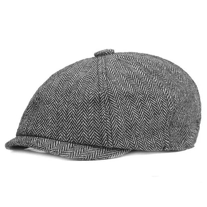 Casquette vintage homme – Chapeau plat style Peaky Blinders, idéal pour le golf, la conduite ou la protection solaire. Pour homme et femme, saisons printemps, été, automne.🚚Livraison gratuite rapide et sécurisé FR FelizShop