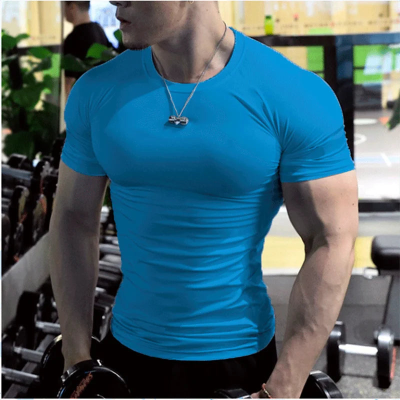 T-shirt Oversize Homme – Manches Courtes, Blanc, Séchage Rapide, Style Football & Gym, Compression Décontractée pour Sport et Streetwear🚚 Livraison rapide en 8 à 12 jours ouvrés depuis la France FelizShop