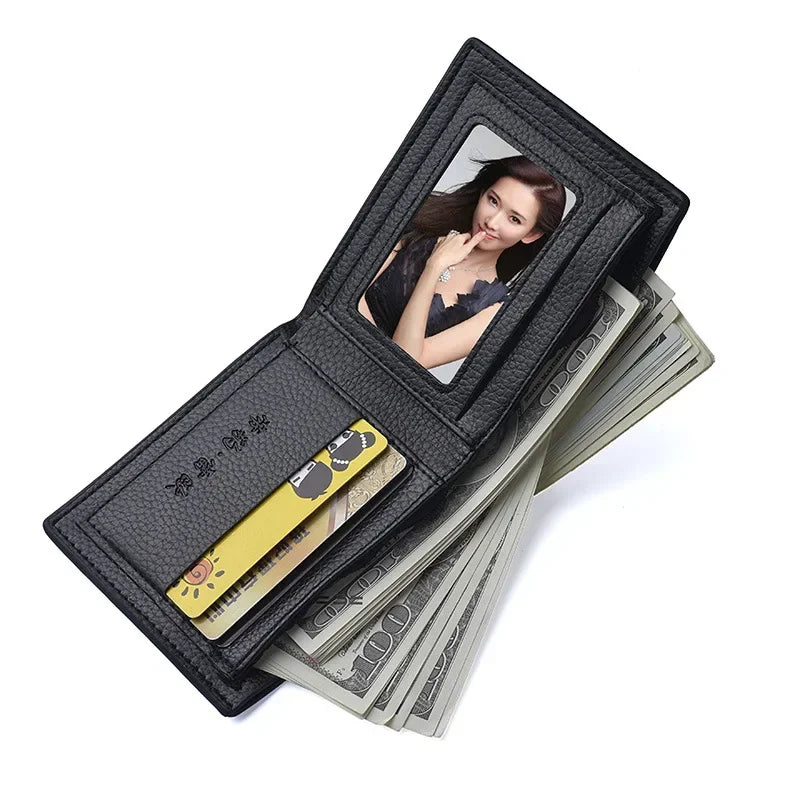 Portefeuille Homme  – Fin, Compact & Élégant | Avec Poche à Monnaie🚚 Livraison rapide en 8 à 12 jours ouvrés depuis la France FelizShop