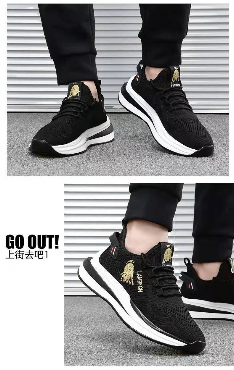 Baskets Homme Été 2025 – Sneakers Noires à Bout Rond | Chaussures Respirantes Tendance Printemps/Été
🚚 Livraison rapide en 8 à 12 jours ouvrés depuis la France FelizShop