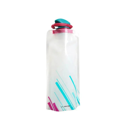 Gourde souple pliable portable 700 ml — Sac d’eau réutilisable pour activités outdoor — Avec mousqueton 🚚 Livraison rapide en 8 à 12 jours ouvrés depuis la France FelizShop
