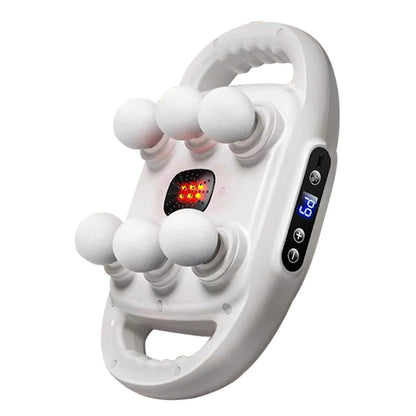 Pistolet de massage fascia haute fréquence — Appareil de massage musculaire dos et taille, 6 têtes interchangeables — Massage professionnel pour le corps et les épaules🚚 Livraison rapide en 8 à 12 jours ouvrés dep FelizShop