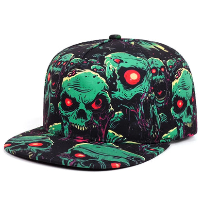 Men's Lion Animal Cartoon Printing Baseball Hat Hip Hop Fashion Women's Snapback hat Leisure Sports Button Hat Adjustable 🚚 Livraison rapide FelizShop