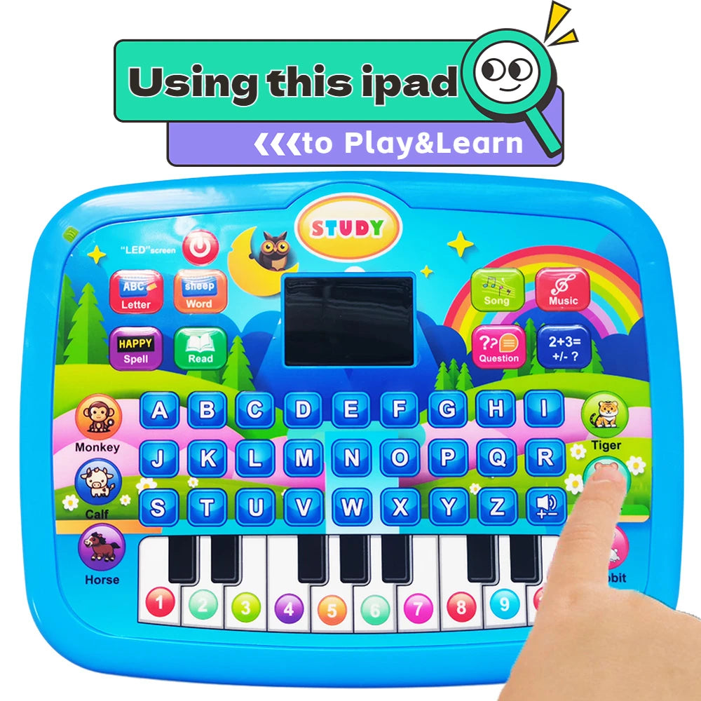 Tablette Éducative Enfant 3+ – Jeu Interactif Lecture, Maths, Musique + Clavier Électronique | Jouet Cadeau Anniversaire / Noël
🚚Livraison gratuite rapide et sécurisé FR FelizShop