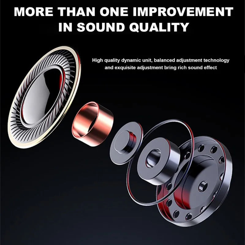 Air Pro Bluetooth 5.0 Earphone Wireless Headphones Sport Waterproof Headset TWS HD Mic with touch Control Earbuds for Smartphone FelizShop