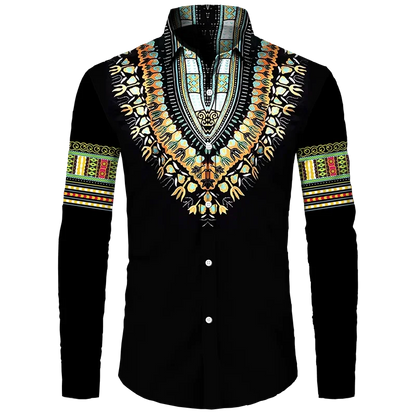 Chemise Dashiki Africaine Homme – Imprimé Ethnique, Manches Longues & Style Streetwear
🚚Livraison rapide gratuite et sécurisée FelizShop