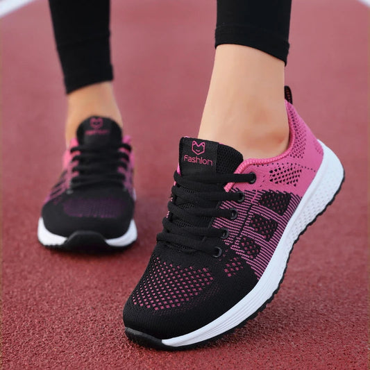 Baskets Femme 2024 – Sneakers à Semelle Épaisse, Chaussures de Sport Mode pour Printemps/Hiver, Idéales pour Courir ou au Quotidien 🚚 Livraison rapide en 8 à 12 jours ouvrés FelizShop
