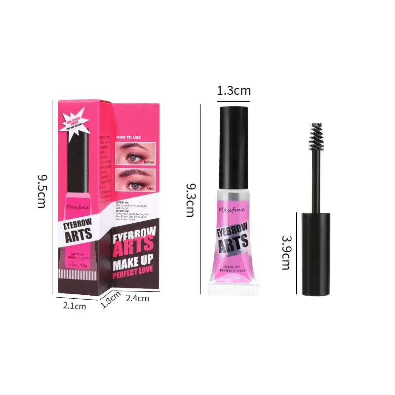Gel à sourcils transparent – Fixation longue durée, waterproof, séchage rapide – Maquillage des yeux 🚚 Livraison rapide en 8 à 12 jours ouvrés depuis la France FelizShop