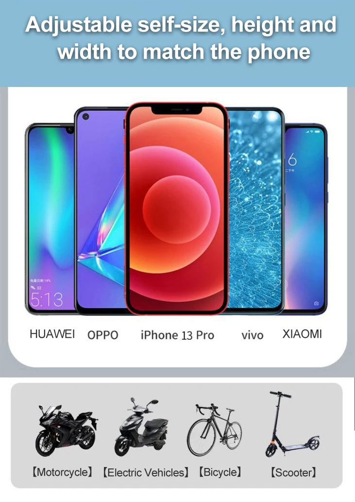 Support Téléphone Universel – Voiture, Moto, Vélo | Fixation Solide & Multi-Usage 🚚 Livraison rapide en 8 à 12 jours ouvrés depuis la France FelizShop