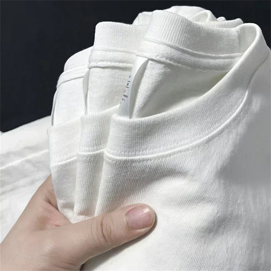 T-shirt Unisexe Loose à Logo Craquelé – Style Streetwear Printemps/Été🚚 Livraison rapide en 8 à 12 jours ouvrés depuis la France FelizShop
