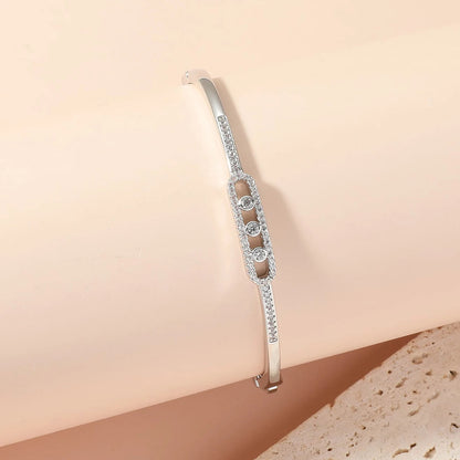 Beaut&Berry – Bracelet luxueux plaqué or 18K pour femmes et hommes, style jonc en cuivre orné de zircon, disponible en 2 couleurs. Cadeau élégant pour épouse ou amis.🚚 Livraison rapide en 8 à 12 jours ouvrés depui FelizShop