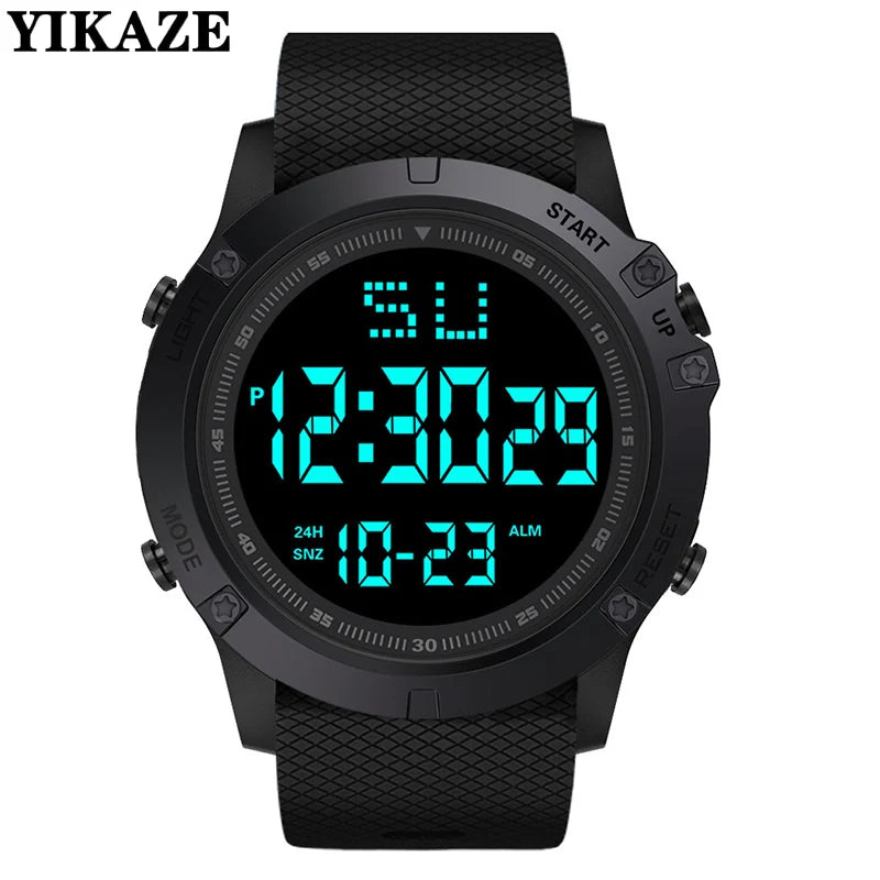 Montre sport homme multifonction — Montre militaire sportive, étanche, lumineuse LED digitale — Grande cadran, montre électronique pour enfants et étudiants
🚚 Livraison rapide en 8 à 12 jours ouvrés depuis la Fran FelizShop