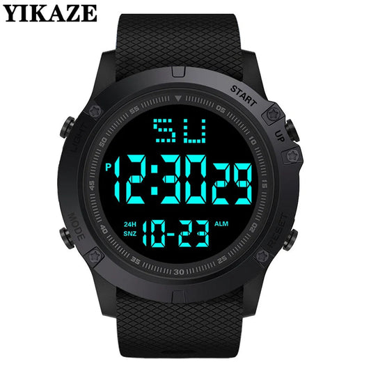 Montre sport homme multifonction — Montre militaire sportive, étanche, lumineuse LED digitale — Grande cadran, montre électronique pour enfants et étudiants
🚚 Livraison rapide en 8 à 12 jours ouvrés depuis la Fran FelizShop