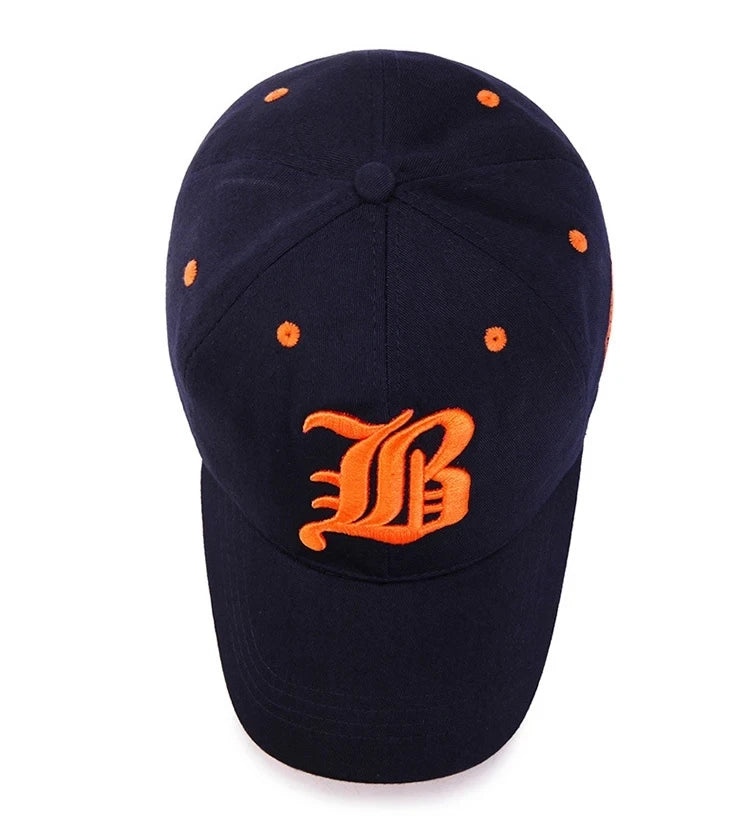 Men Women's Baseball Cap Summer Cotton Hat Embroidery Snapback Hip-Hop Cap Adult Sport Sun Hat Casual Gorra Hombre Visor Dad Hat 🚚 Livraison rapide FelizShop