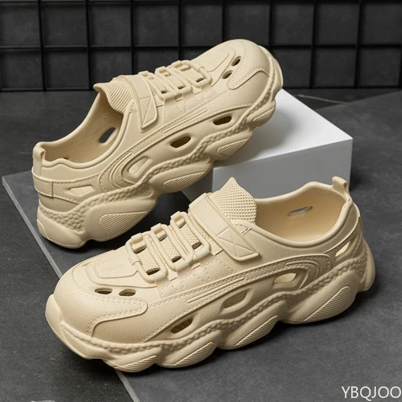 Sandales Homme Tendance 2025 – Design Monobloc à Semelle Épaisse Antidérapante | Chaussures Mode Résistantes Unisexe🚚 Livraison rapide en 8 à 12 jours ouvrés depuis la France FelizShop