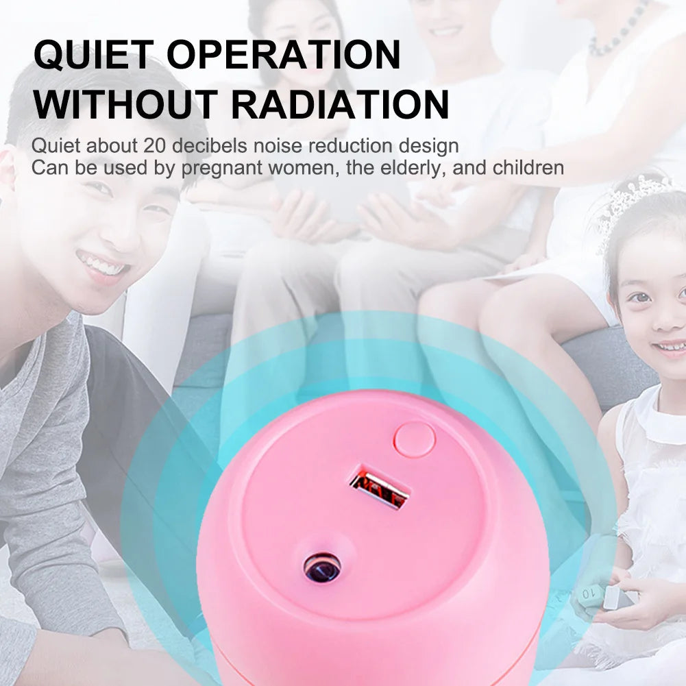 USB Mini Air Humidifier Aroma Essential Oil Diffuser For Home Car Ultrasonic Mute Mist Maker Diffuser with LED Color Lamp 🚚 Livraison rapide en 8 à 12 jours ouvrés depuis la France FelizShop