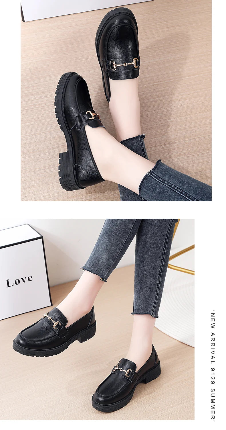 Chaussures Femme Printemps 2024 – Mocassins en Cuir Plates, Baskets Décontractées et Confortables, Idéales pour le Quotidien et les Mamans🚚 Livraison rapide en 8 à 12 jours ouvrés depuis la France FelizShop