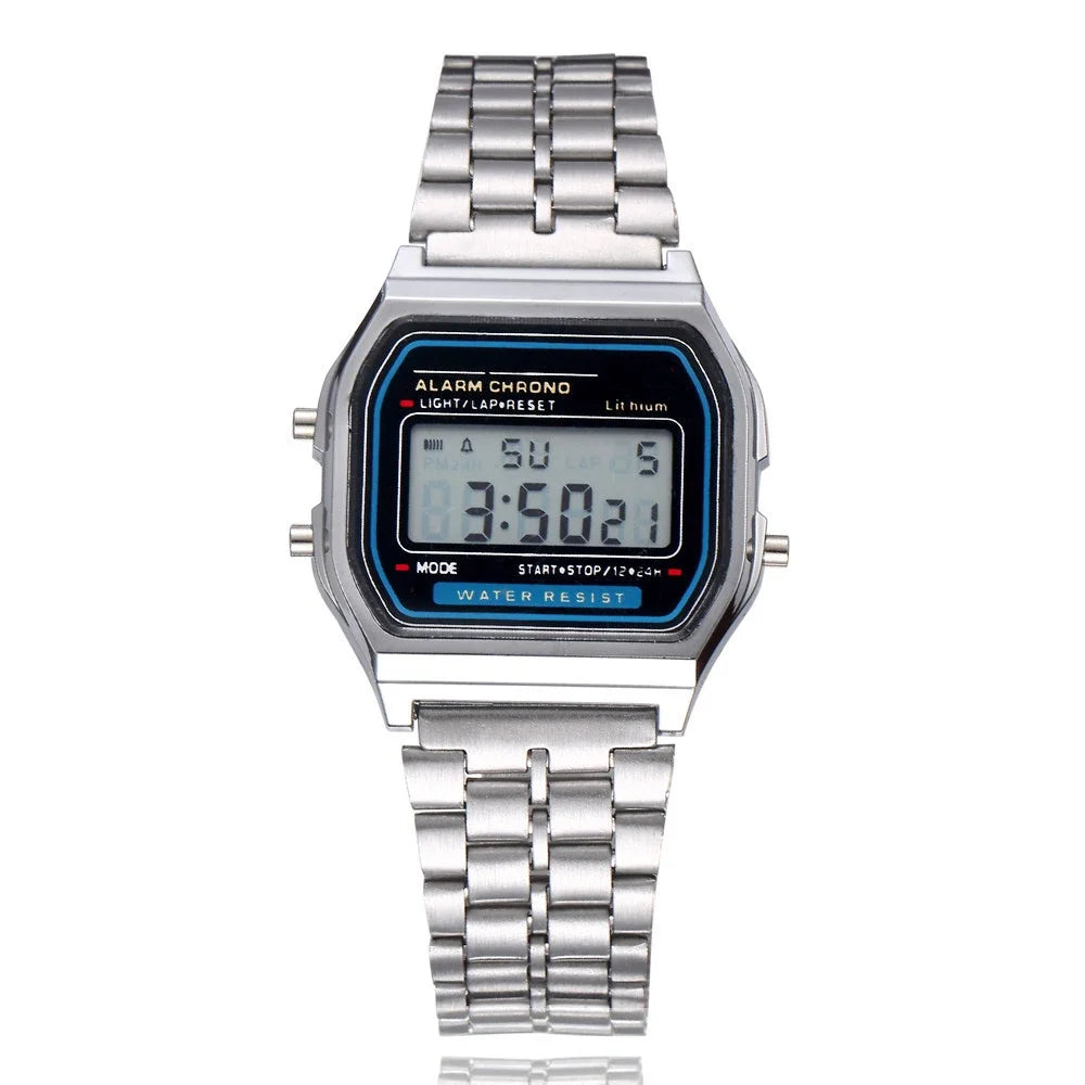 Montre Digitale LED 2025 – Sport & Waterproof – Unisexe, Style Moderne & Finition Dorée🚚 Livraison rapide en 8 à 12 jours ouvrés depuis la France FelizShop