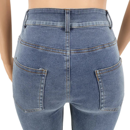 Women's Lace Up Skinny Jeans Stretch Distressed Destroyed Denim Pants Sexy Daily Date Street Going Out Night Club Party Jeans
🚚Livraison gratuite rapide et sécurisé FR FelizShop