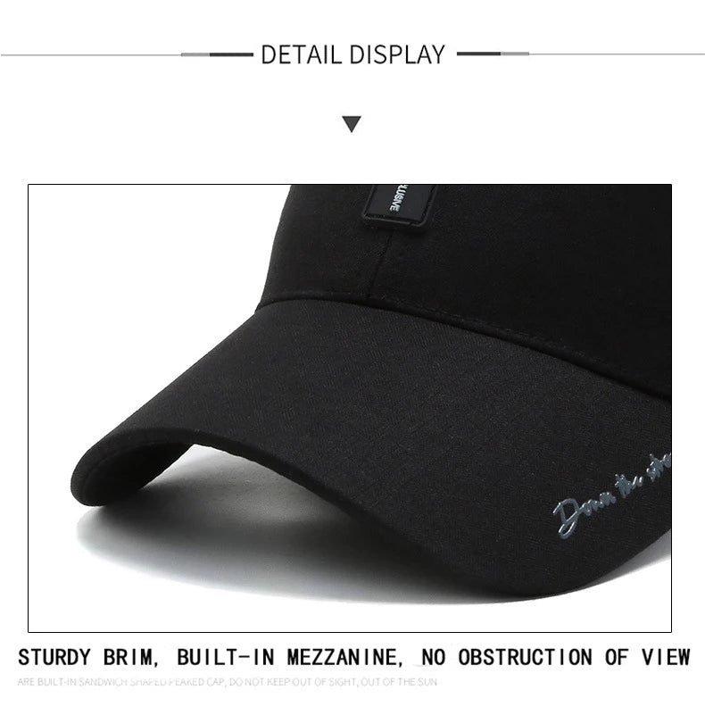 Casquettes Hatsmen pour le printemps et l’automne — Casquettes pour hommes d’âge moyen et seniors — Casquettes décontractées pour toutes saisons — Style "papa" — Casquettes baseball pour homme🚚 Livraison rap FelizShop