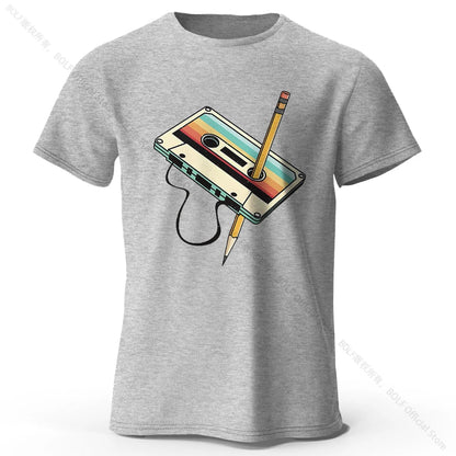 T-shirt Imprimé 100 % Coton – Été, Confort & Style Décontracté🚚 Livraison rapide en 8 à 12 jours ouvrés depuis la France FelizShop