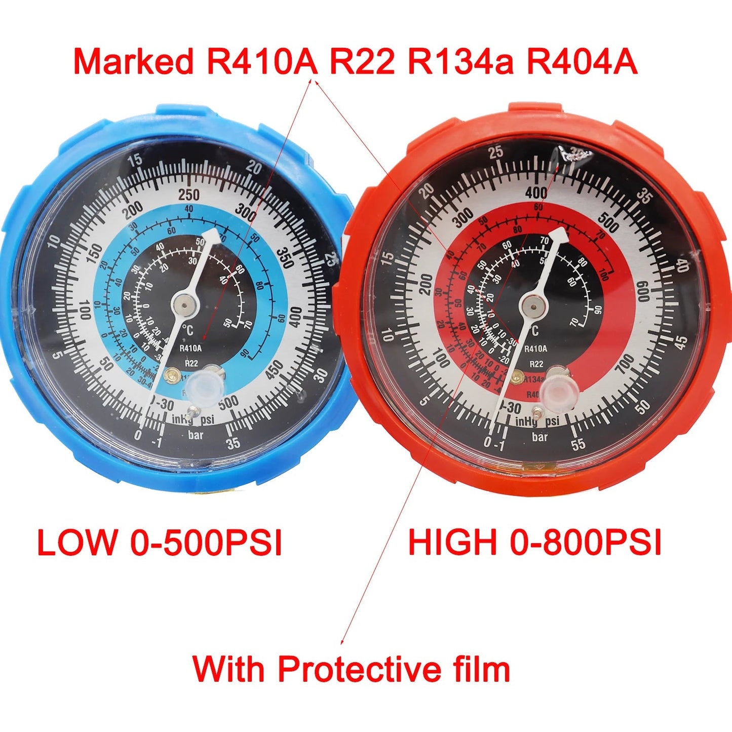 Manifold 4 Voies – Kit Pression Climatisation & Recharge FelizShop