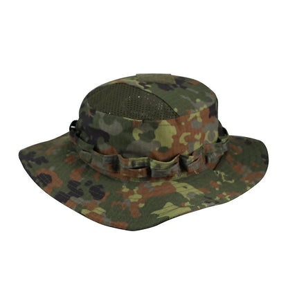 Nouvelle casquette 2025 camouflage tactique – Casquette de type Bonnie à poche carrée – Chapeau bob multicam pour la pêche, la randonnée et les activités de plein air – Protection solaire🚚 Livraison rapide FelizShop