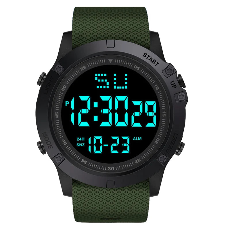 Montre sport homme multifonction — Montre militaire sportive, étanche, lumineuse LED digitale — Grande cadran, montre électronique pour enfants et étudiants
🚚 Livraison rapide en 8 à 12 jours ouvrés depuis la Fran FelizShop