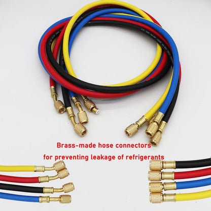 Manifold 4 Voies – Kit Pression Climatisation & Recharge FelizShop