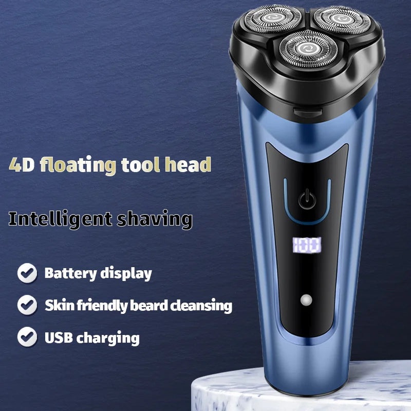 Rasoir Électrique Homme – USB Rechargeable & Étanche | Puissant & Précis🚚 Livraison rapide en 8 à 12 jours ouvrés depuis la France FelizShop