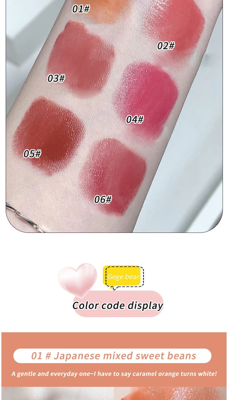 Rouge à Lèvres Hydratant Ultra Léger – Non-Transfert & Texture Douce | Fini Naturel et Confortable🚚 Livraison rapide FelizShop