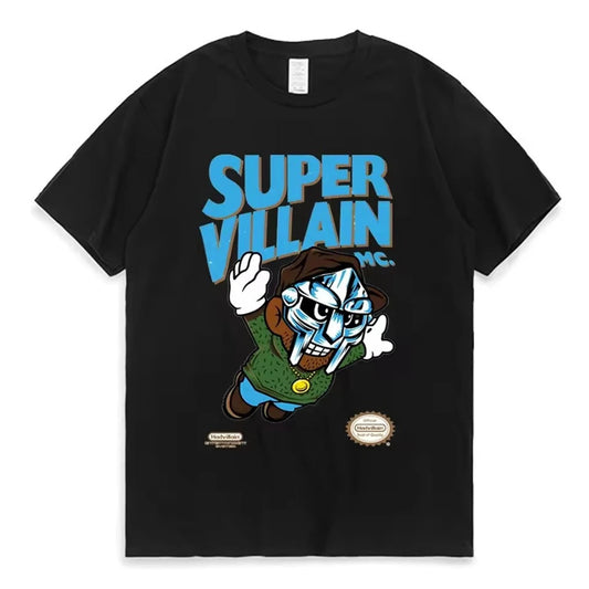 T-shirt Graphique MF DOOM x Madlib – Impression Double Face – Unisexe, Style Streetwear🚚 Livraison rapide en 8 à 12 jours ouvrés depuis la France FelizShop
