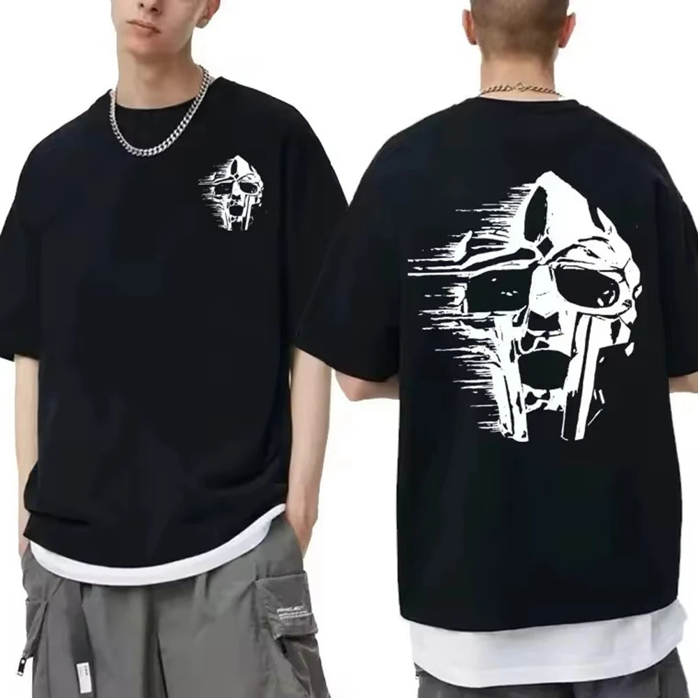 T-shirt Graphique MF DOOM x Madlib – Impression Double Face – Unisexe, Style Streetwear🚚 Livraison rapide en 8 à 12 jours ouvrés depuis la France FelizShop