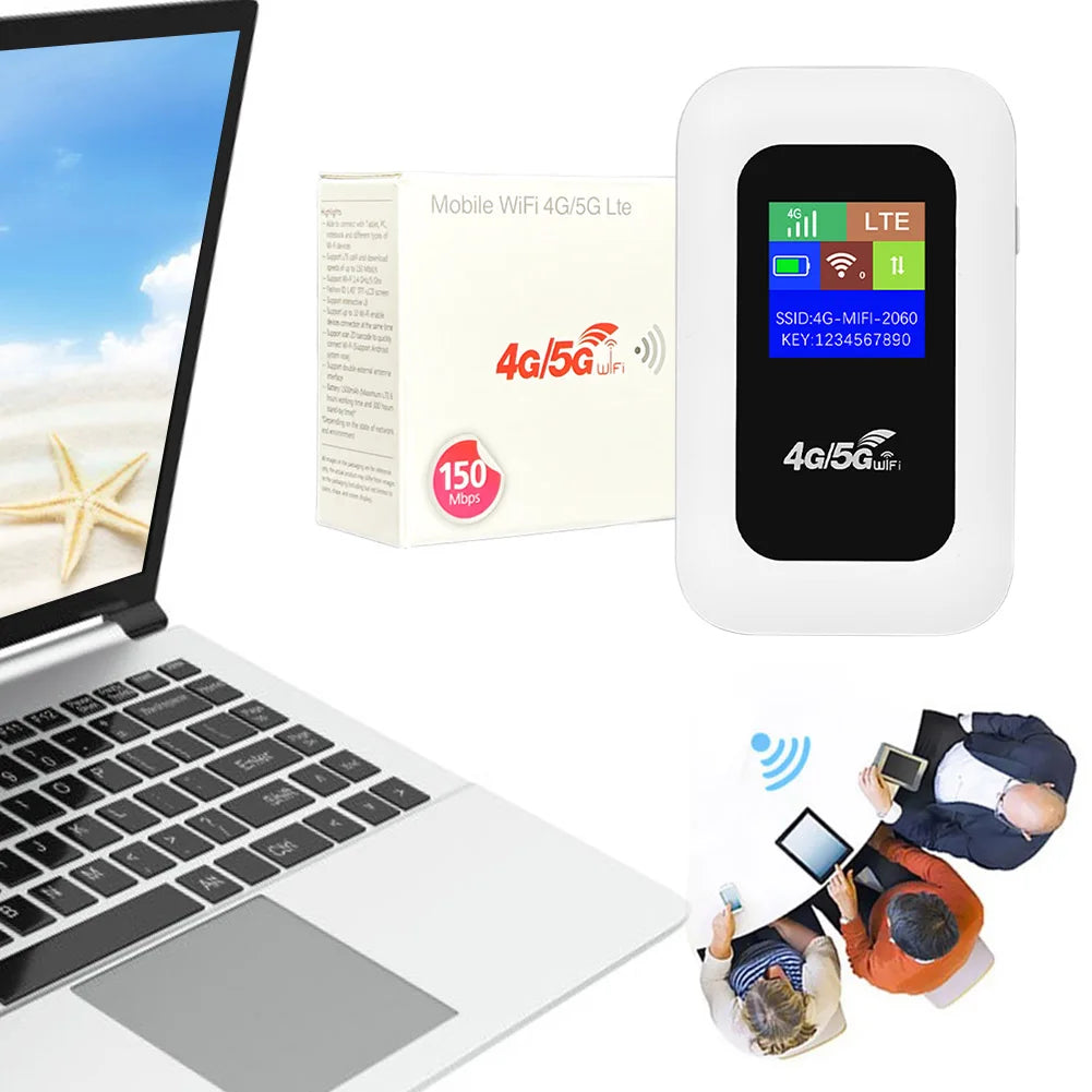 Routeur 4G LTE Portable avec Carte SIM – Hotspot WiFi Mobile Sans Fil | Modem Nomade pour Voyage, Maison ou Bureau
🚚Livraison gratuite rapide et sécurisée FR FelizShop