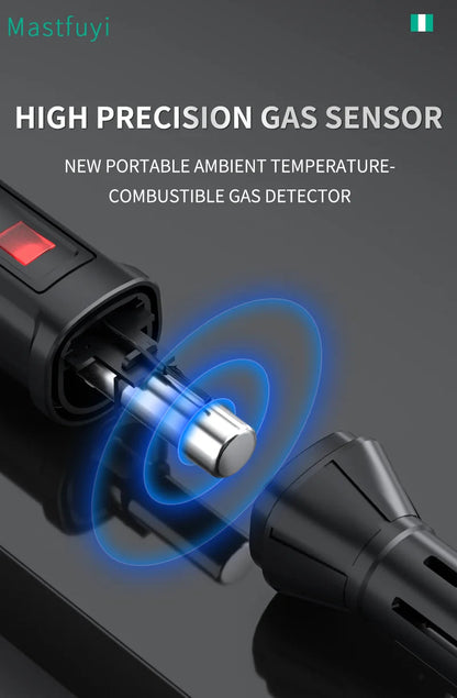 Détecteur de Fuite de Gaz Portable MASTFUYI – Alarme Sonore & Lumineuse FelizShop