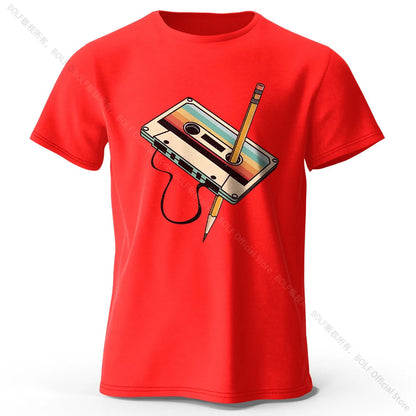 T-shirt Imprimé 100 % Coton – Été, Confort & Style Décontracté🚚 Livraison rapide en 8 à 12 jours ouvrés depuis la France FelizShop