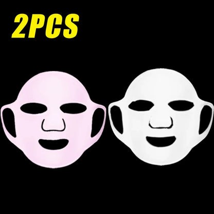 Masque Couvre-Visage en Silicone 3D – Réutilisable avec Attache Oreilles – Pour Booster l’Hydratation & les Soins🚚 Livraison rapide en 8 à 12 jours ouvrés depuis la France FelizShop
